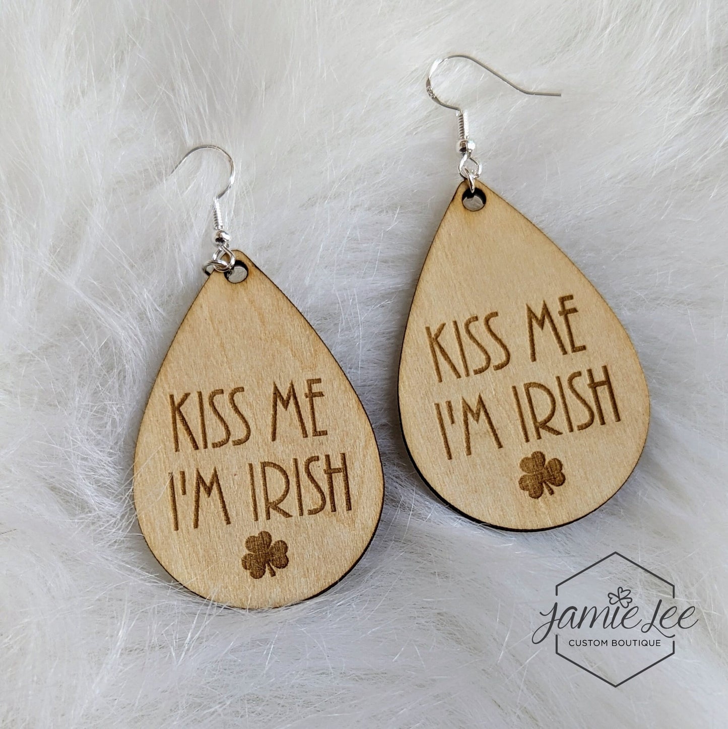 Kiss Me Teardrop Earrings