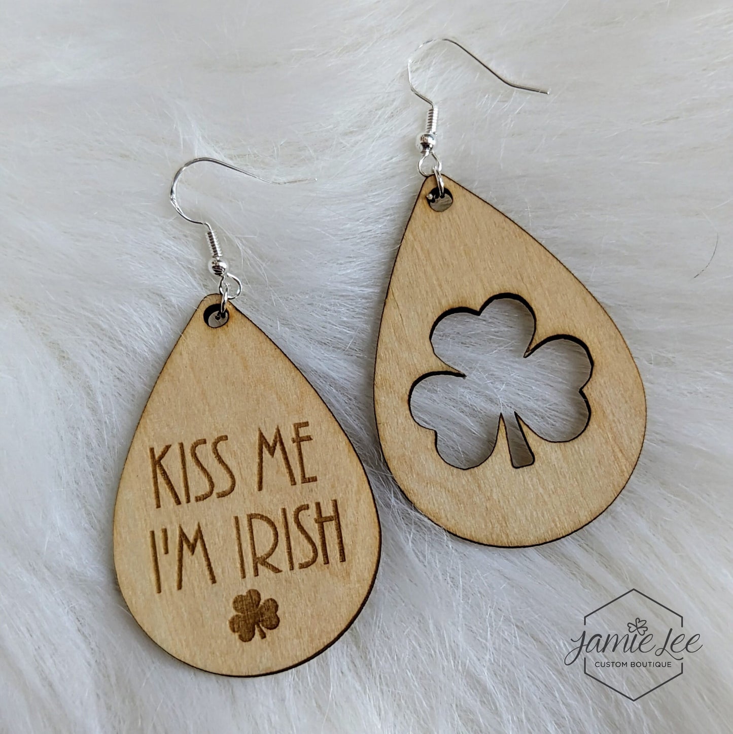 Mixed Shamrock Earrings