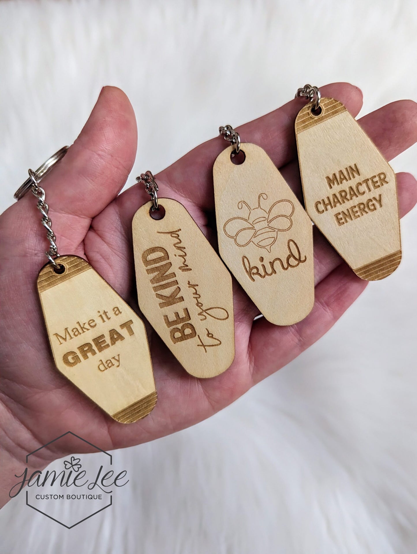 Motel Style Keychain