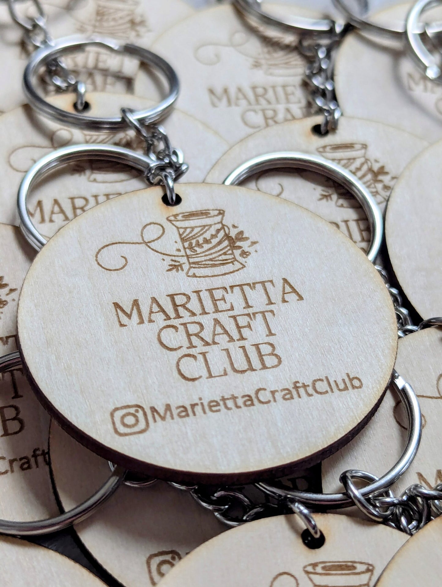Marietta Craft Club - Keychain