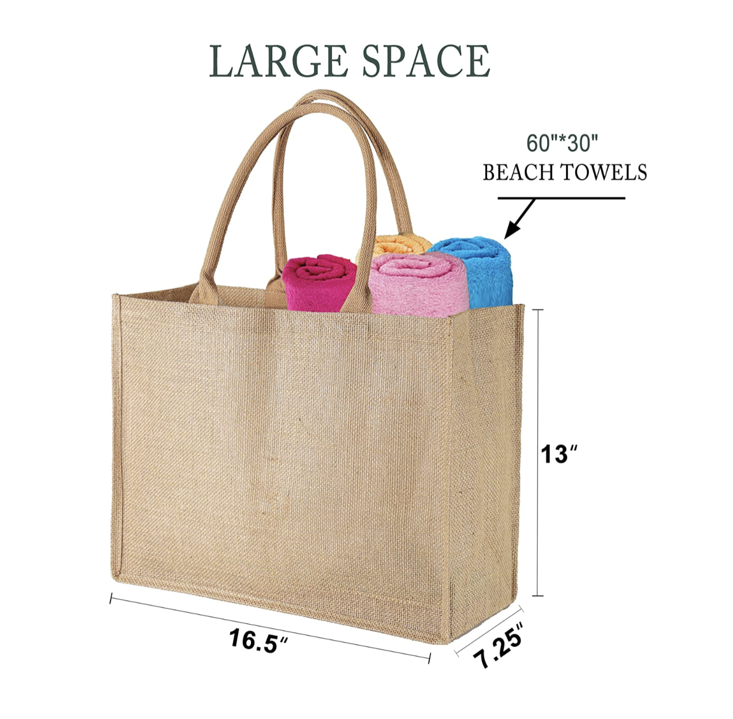Jute Bag - "Enjoy the little things"