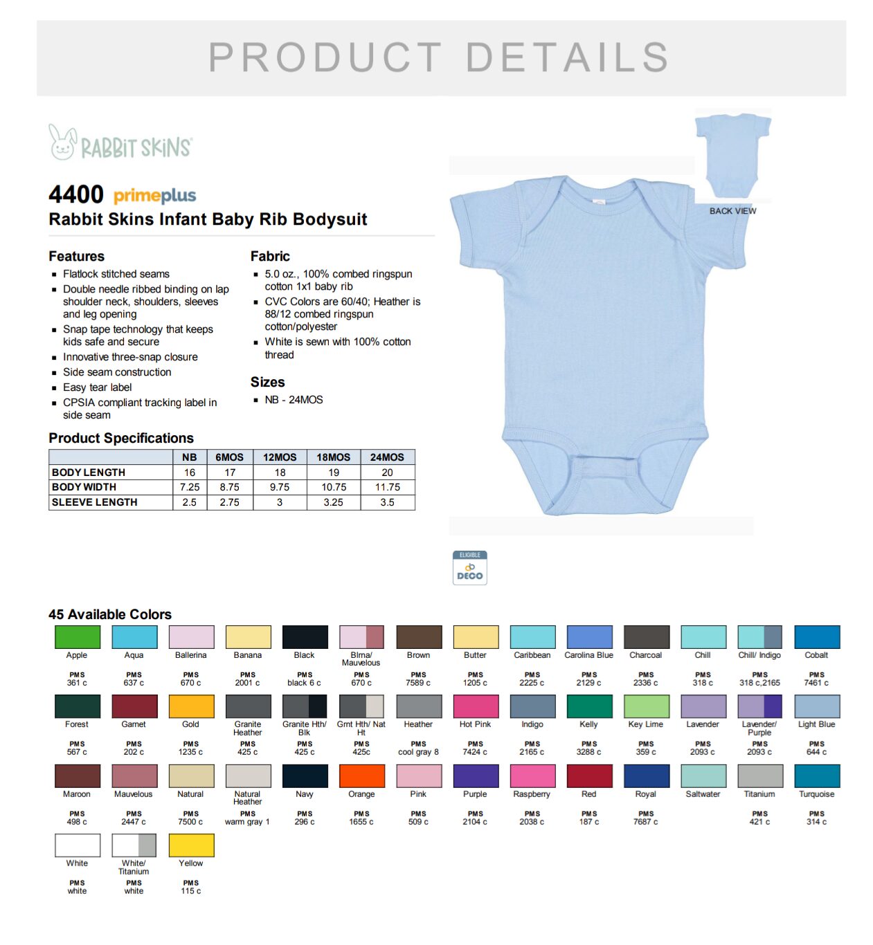 CUSTOM Infant Bodysuit