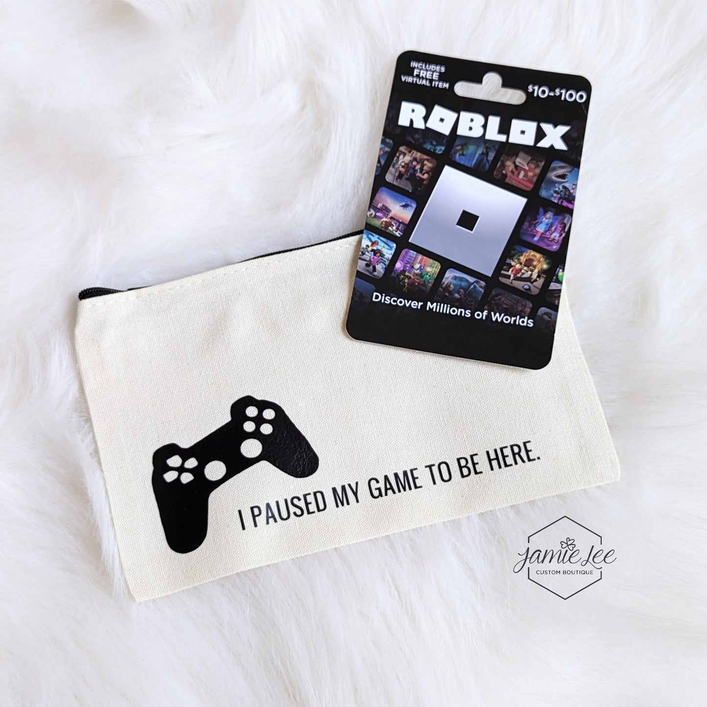Video Gamer Zipper Pouch