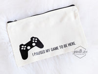 Video Gamer Zipper Pouch