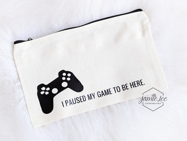 Video Gamer Zipper Pouch
