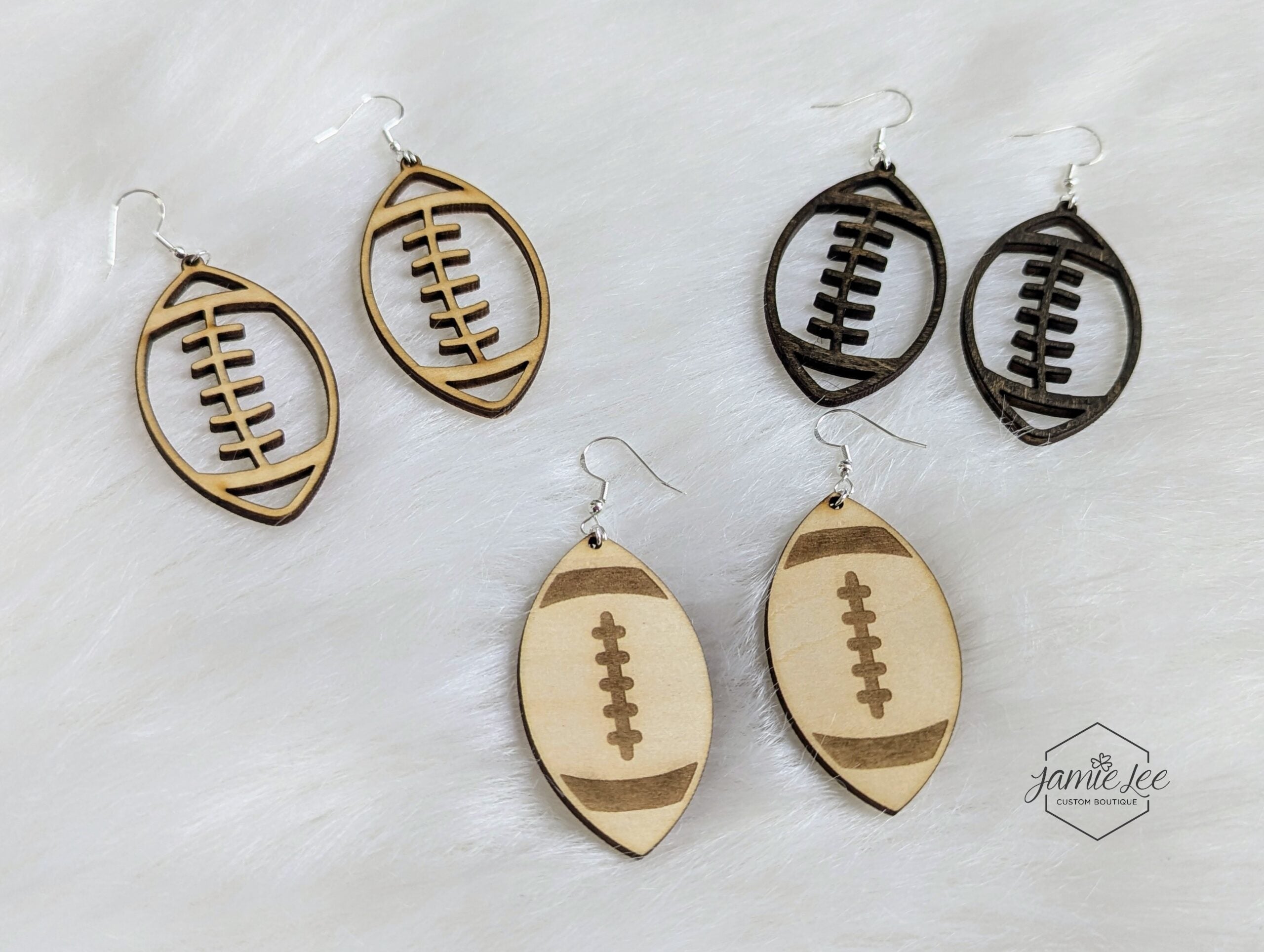 Football Earrings