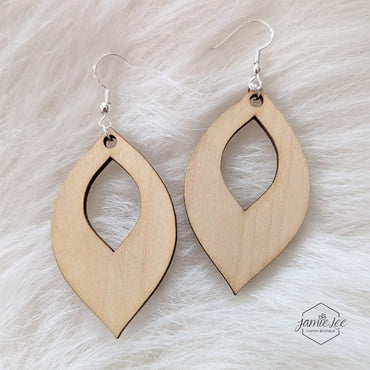 Oval Cutout Earrings