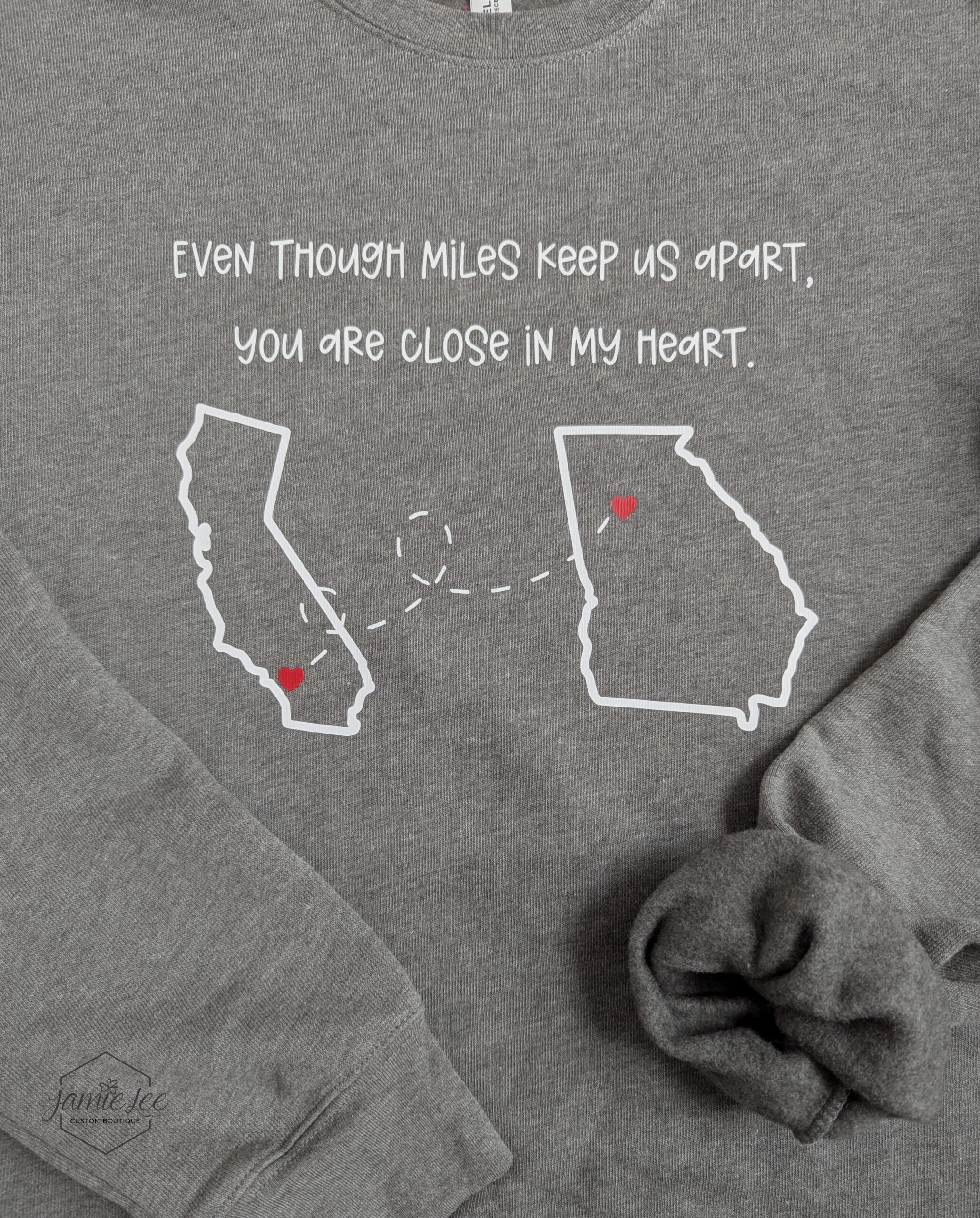 Miles Apart Sweatshirt