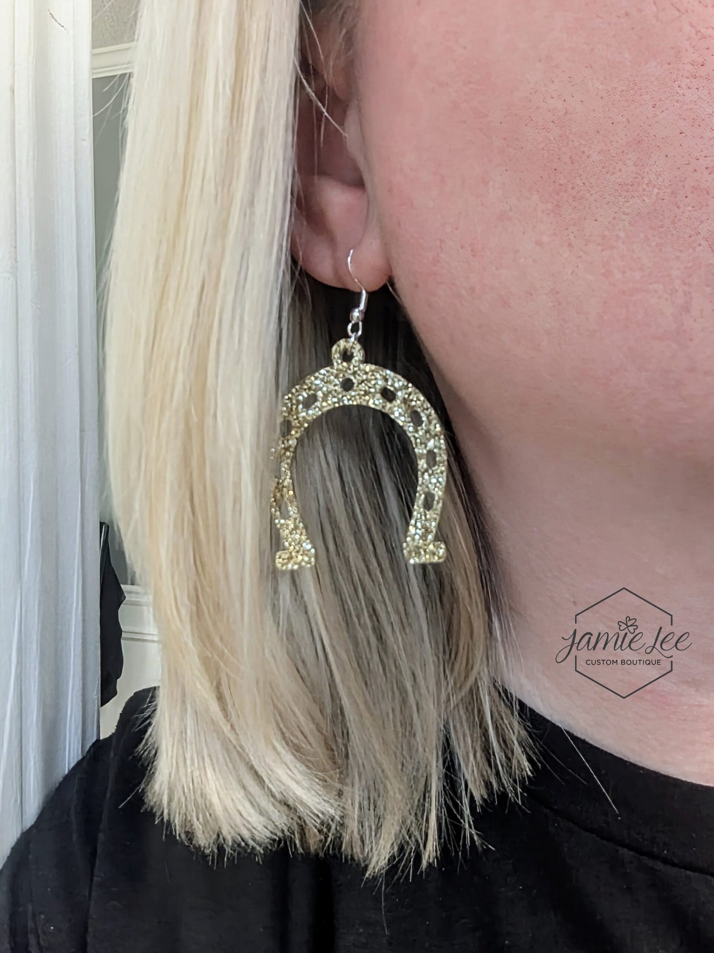 Lucky Horseshoe Earrings