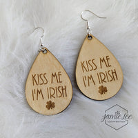 Kiss Me Teardrop Earrings