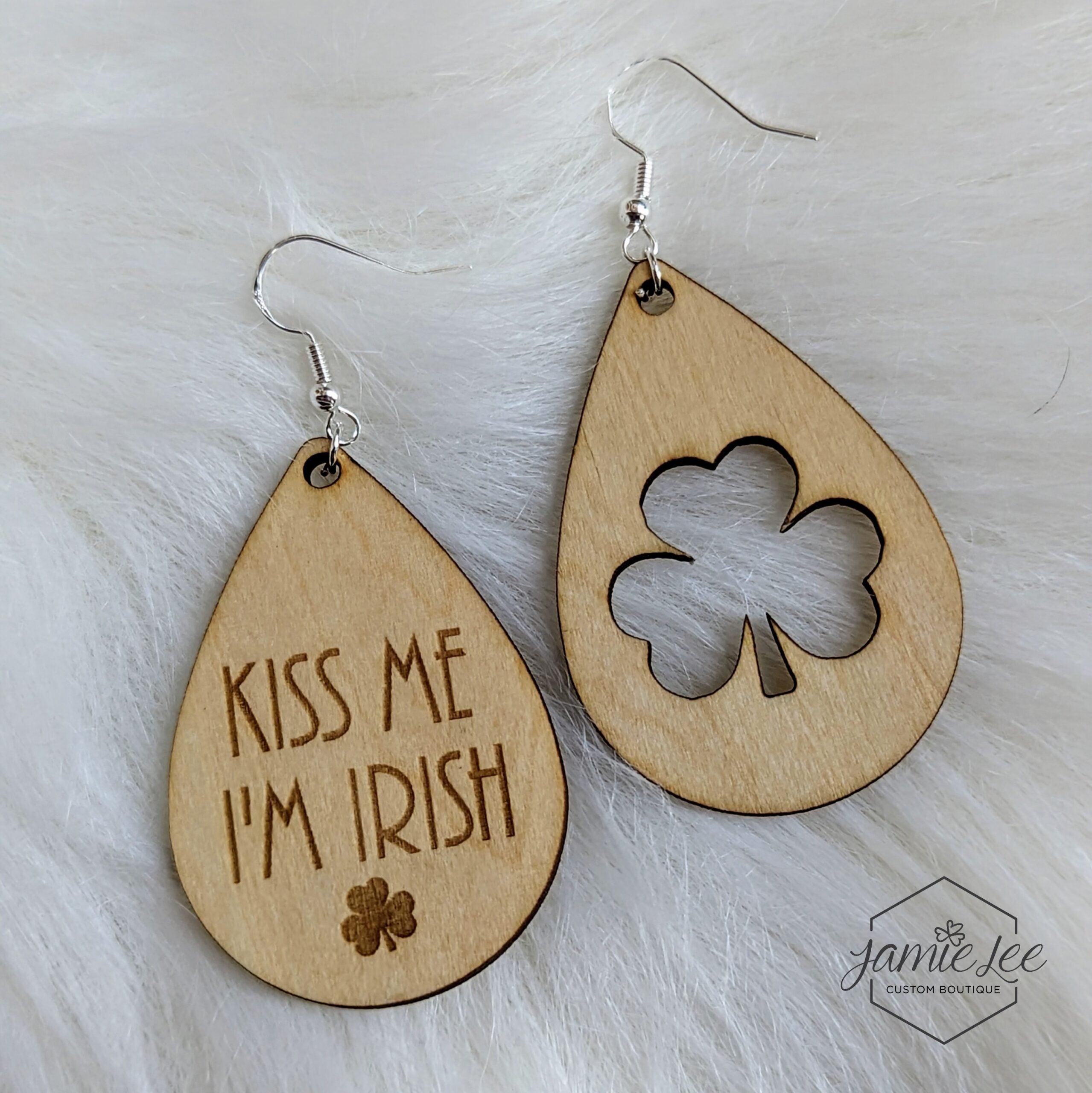 Mixed Shamrock Earrings