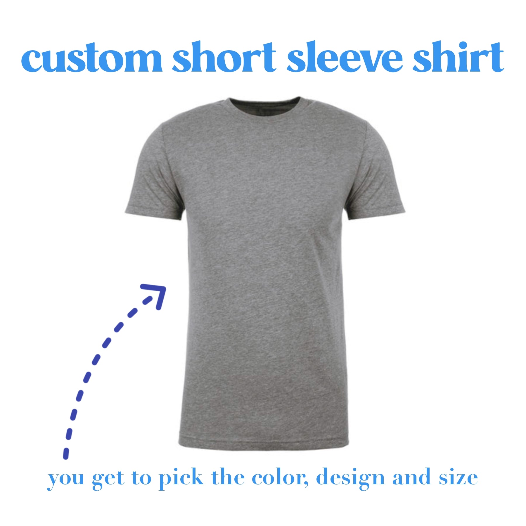 CUSTOM Adult Short Sleeve Shirt