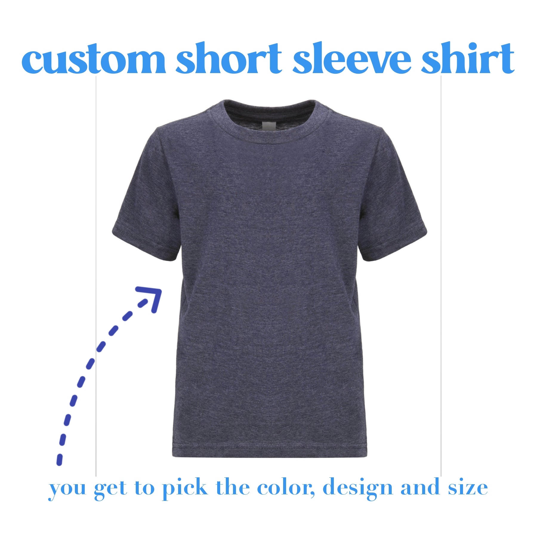 CUSTOM Youth Short Sleeve Shirt