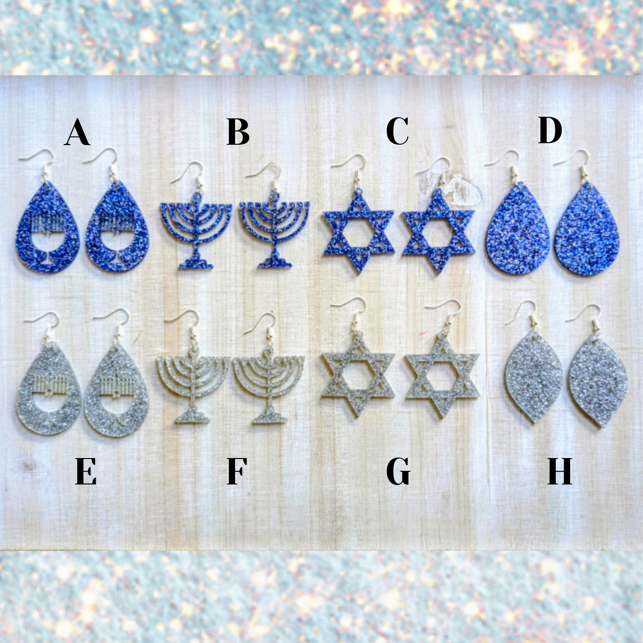 Hanukkah Celebration Earrings