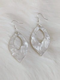 Oval Cutout Earrings