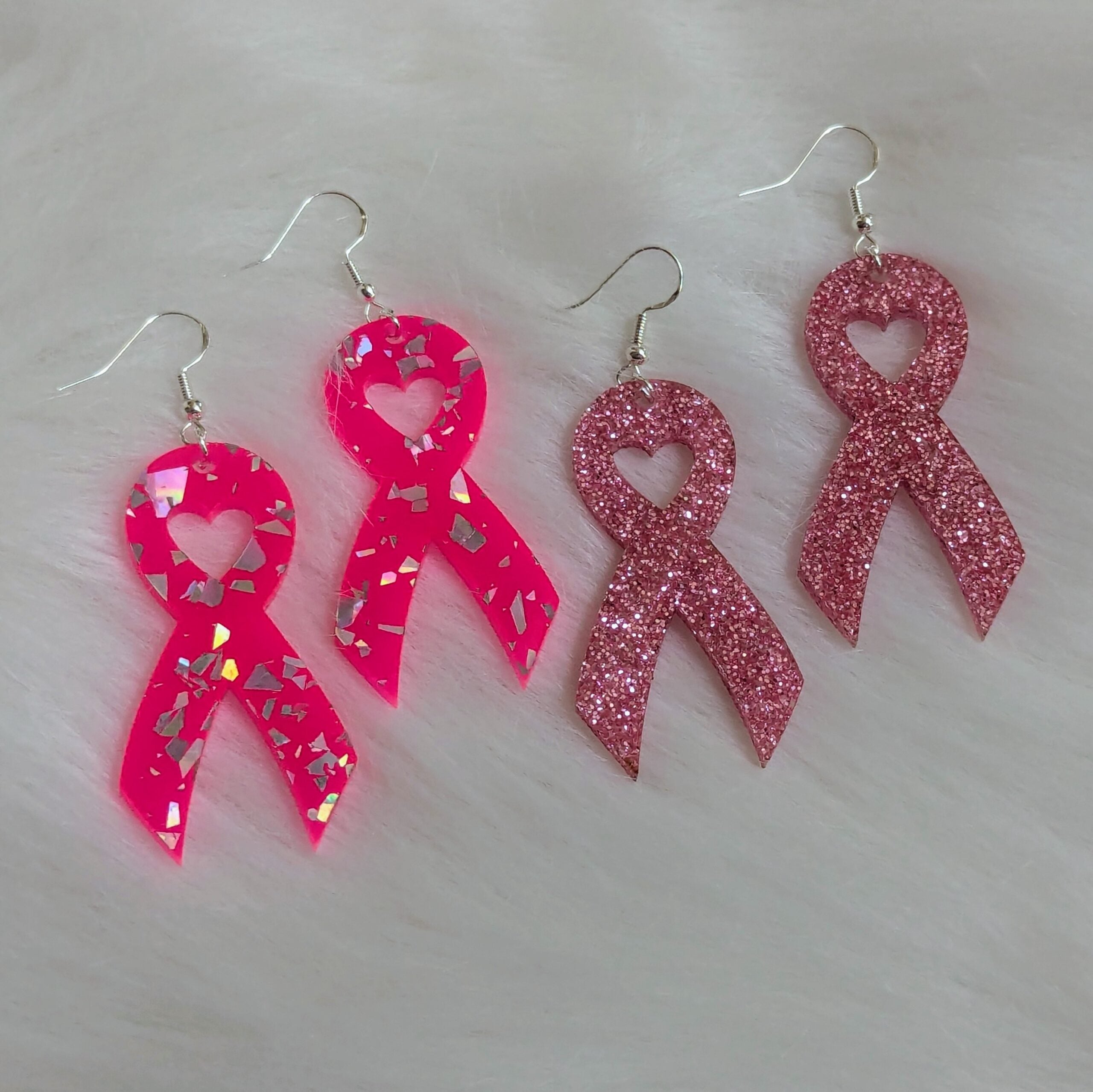 Breast Cancer Awareness Earrings