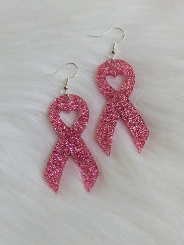 Breast Cancer Awareness Earrings