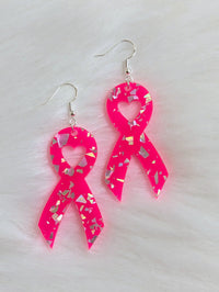 Breast Cancer Awareness Earrings