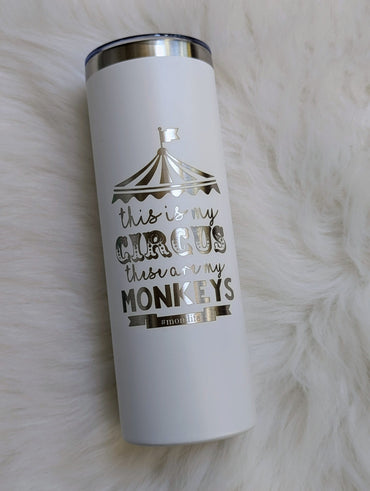 Circus Monkeys Tumbler