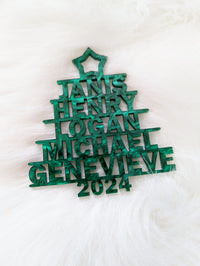 Family Tree Ornament