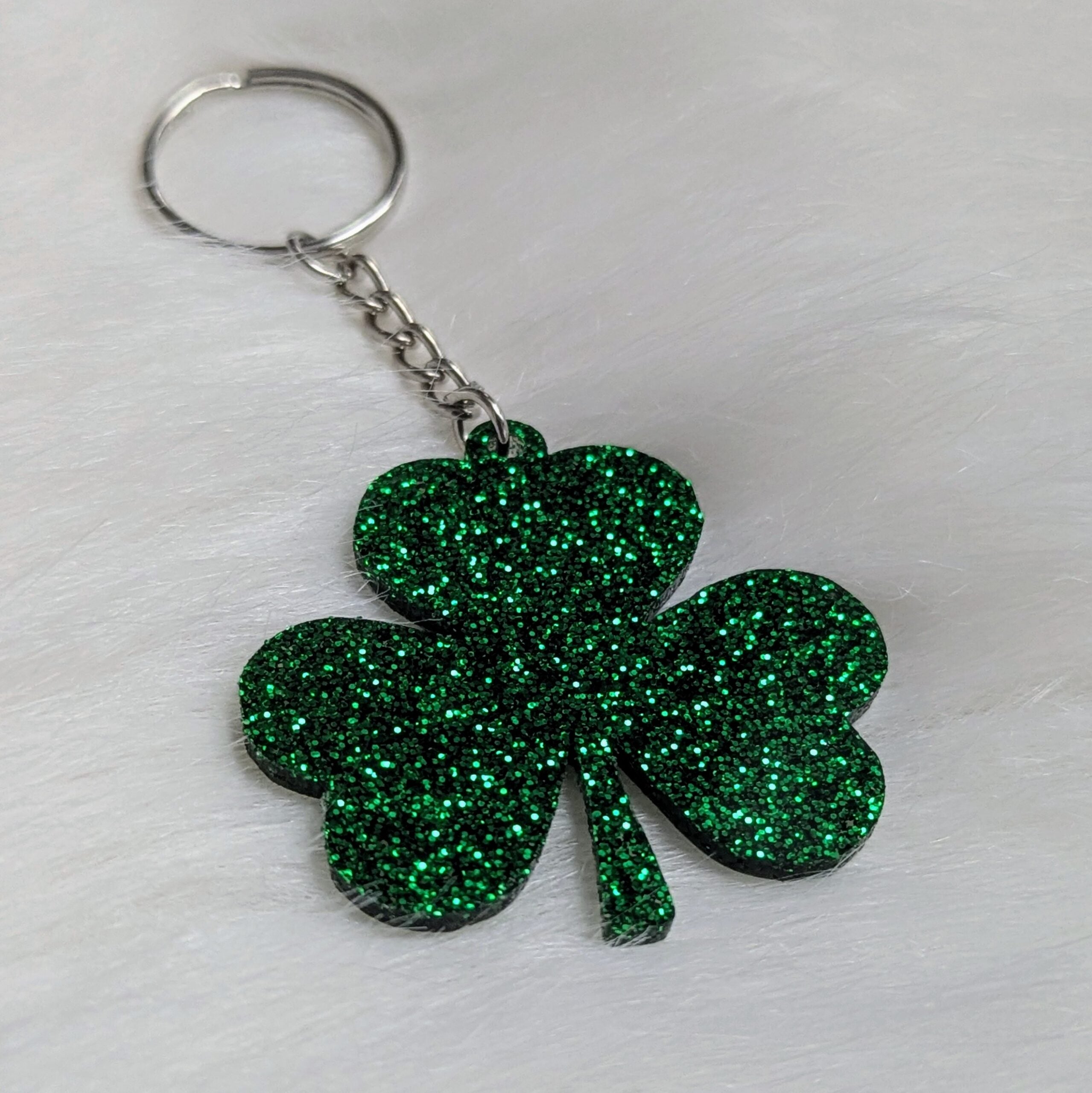 Shamrock Keychain