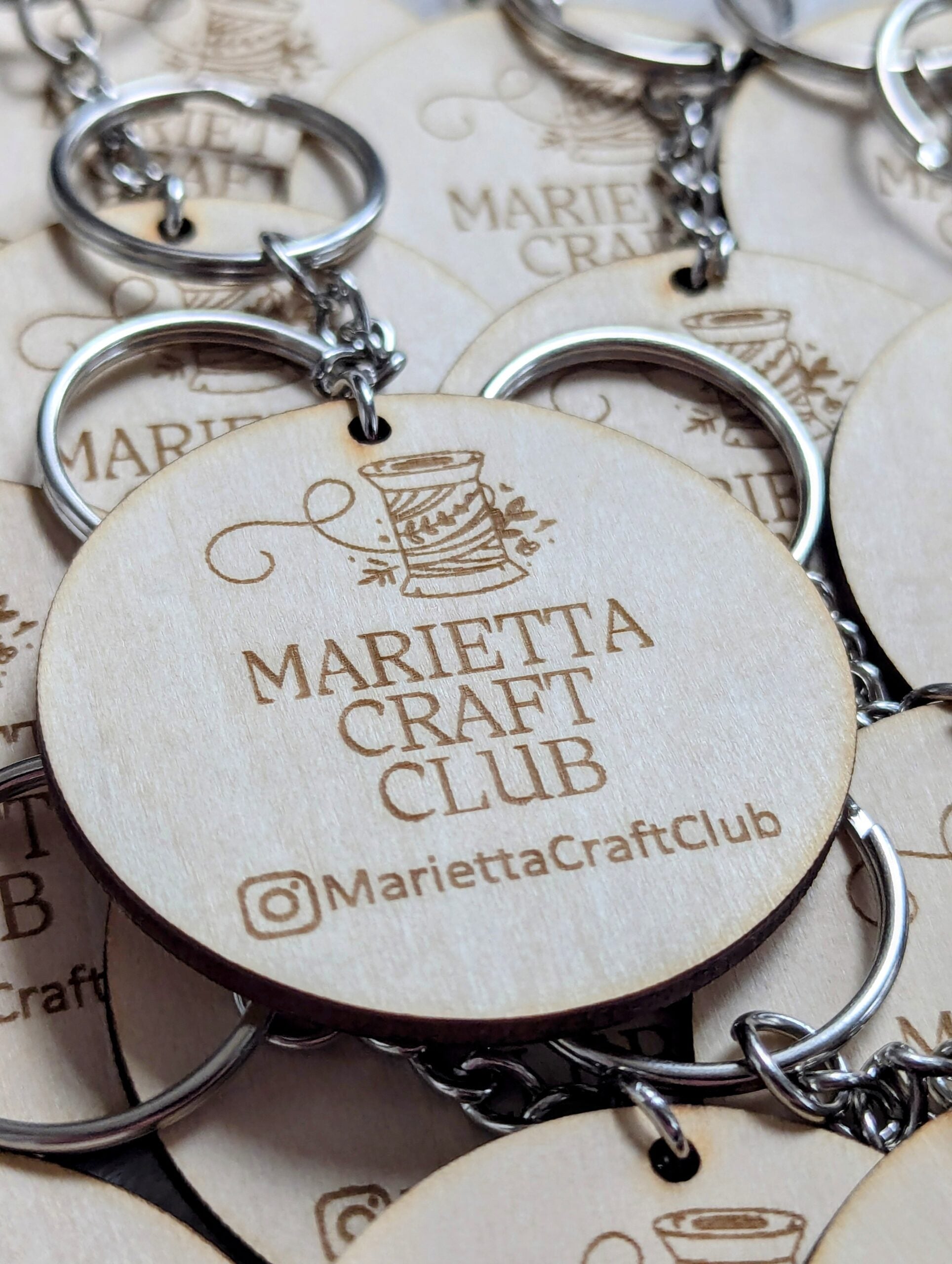 Marietta Craft Club - Keychain