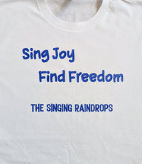 Sing Joy - Singing Raindrops Soft-Feel T-Shirt