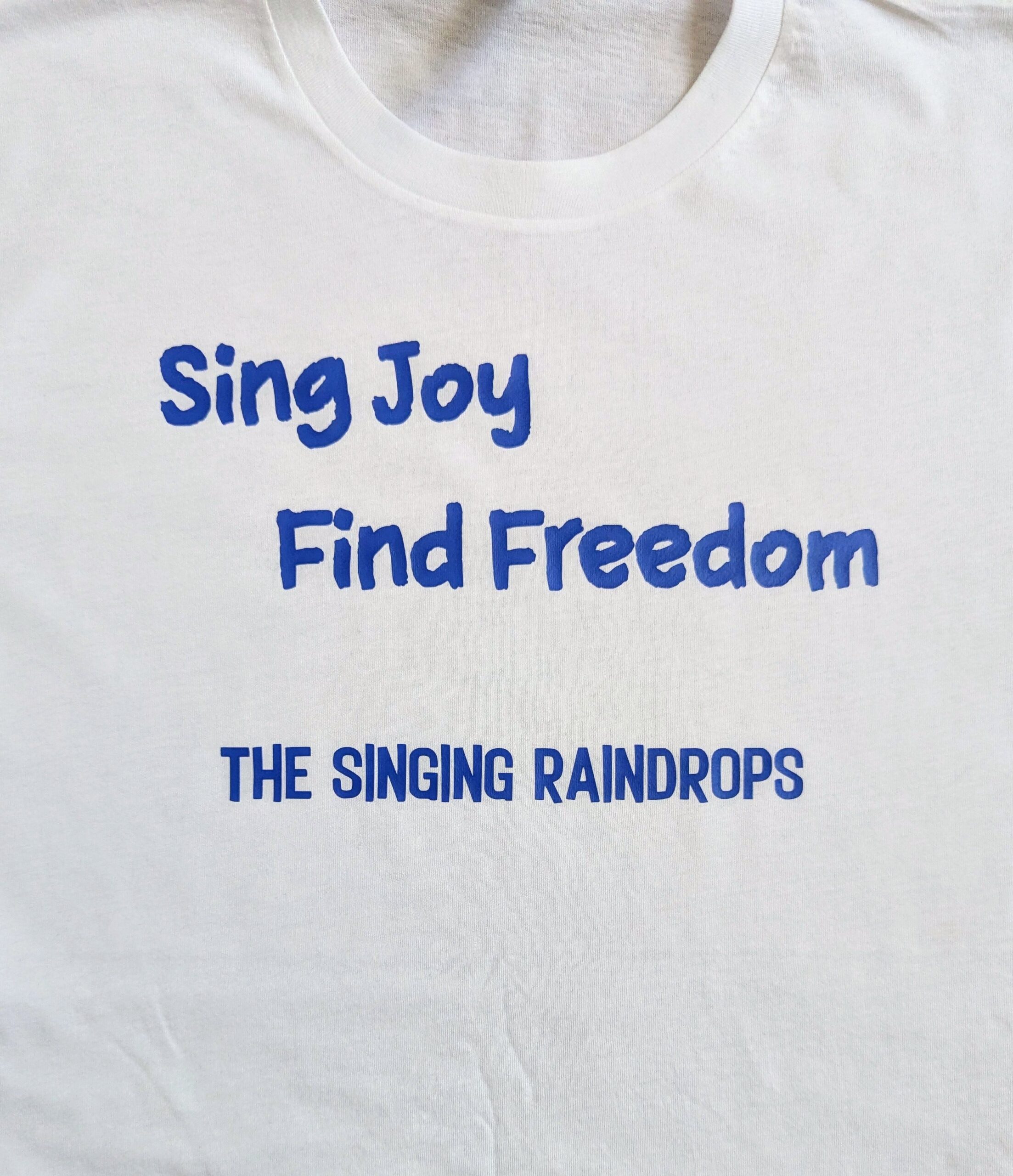 Sing Joy - Singing Raindrops Soft-Feel T-Shirt