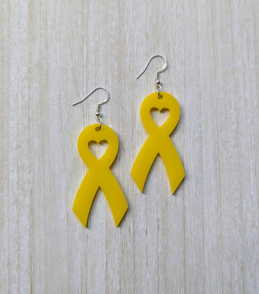 Yellow Earrings