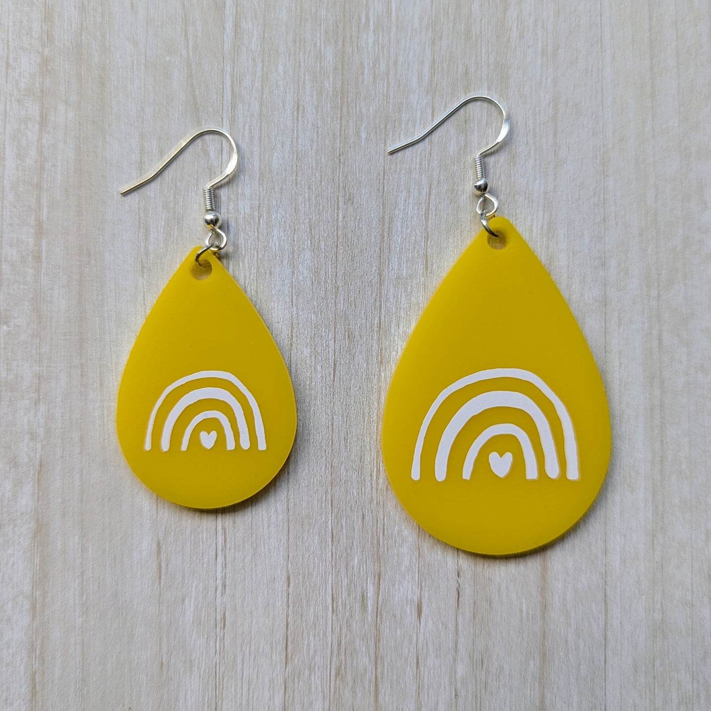 Yellow Earrings