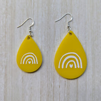 Yellow Earrings