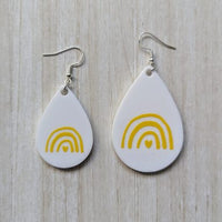Yellow Earrings