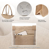 Jute Bag - "Enjoy the little things"
