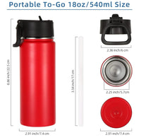CUSTOM Name 18oz Water Bottle (laser engraved)