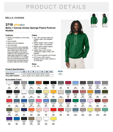 CUSTOM Adult Soft-feel Hoodie