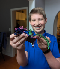 3D printed Dragon