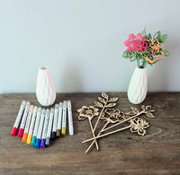 Wooden Floral Bouquet