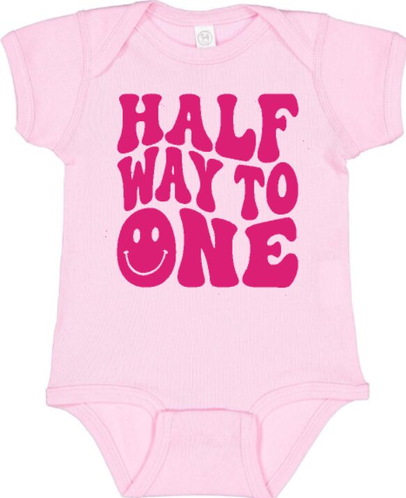 Halfway to One Infant Bodysuit